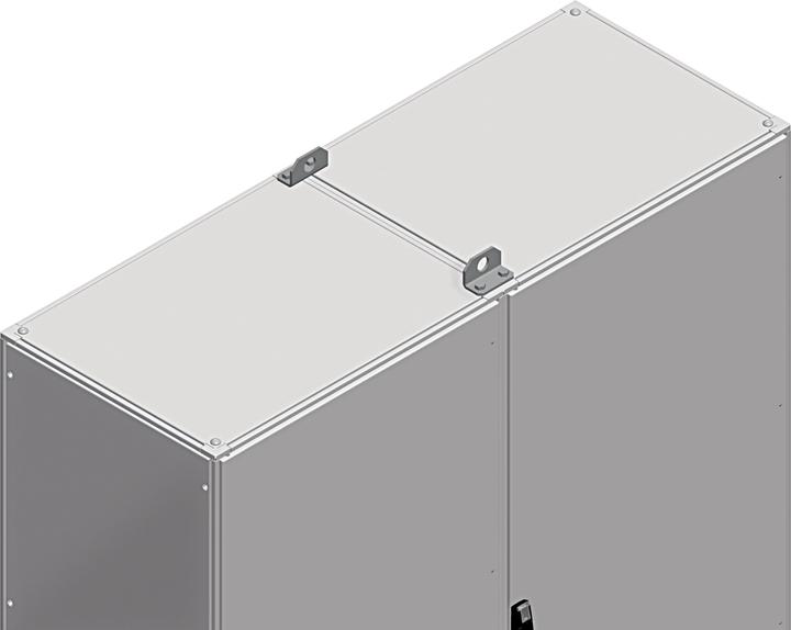 Produktbild Schneider Electric NSYSFELB Rack Freistehendes Gestell Grau