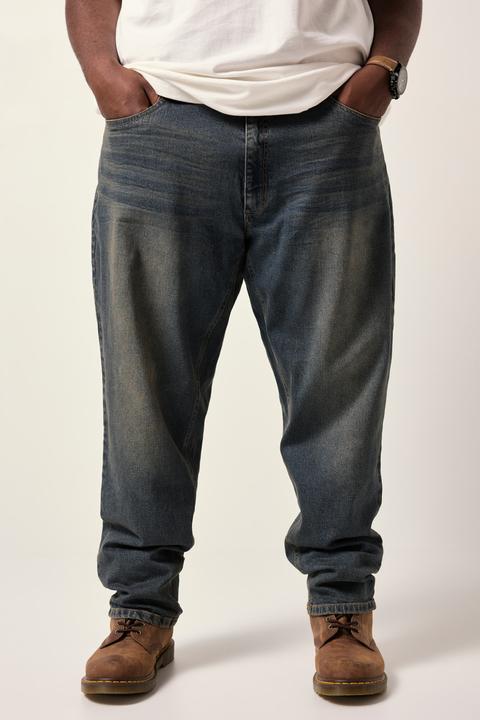 Actual product image Sthuge jeans, dirty denim, 5-pocket, Baggy fit, up to size 72 (60)