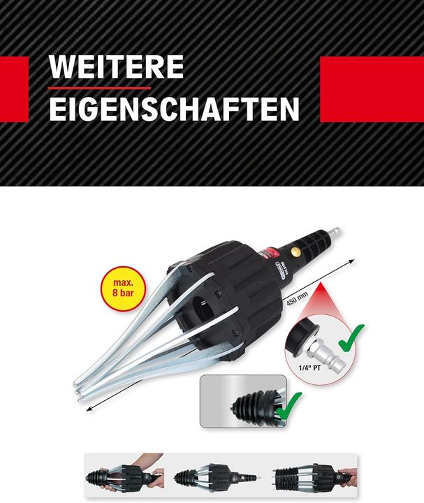 Actual product image KS Tools Compressed air assembly device