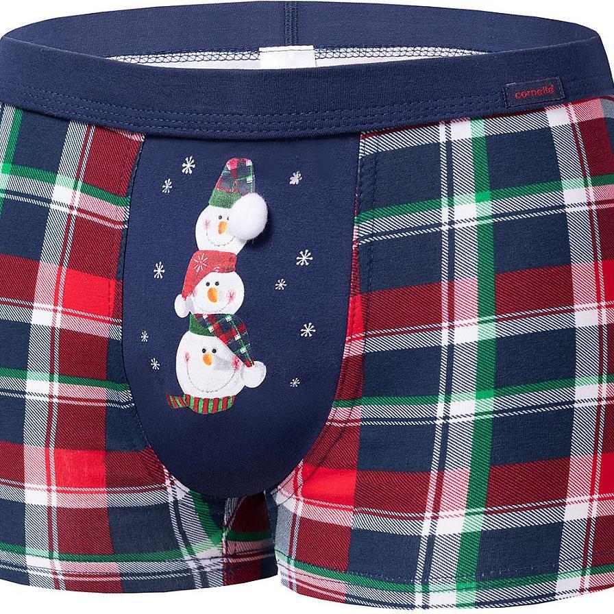 Corvette, Herren, Unterhosen, Boxershorts Cornette, Blau, (XXL)