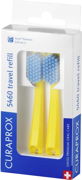Image du produit Curaprox CS 5460 Travel Refill jaune (2x) (Souple, 2 x)
