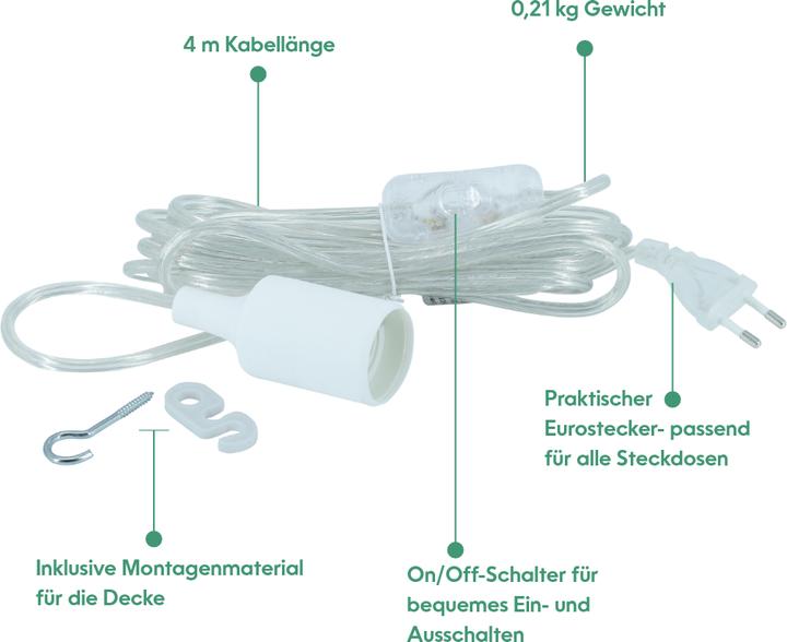 Immagine prodotto Venso Porta lampada (LED, 230 V)