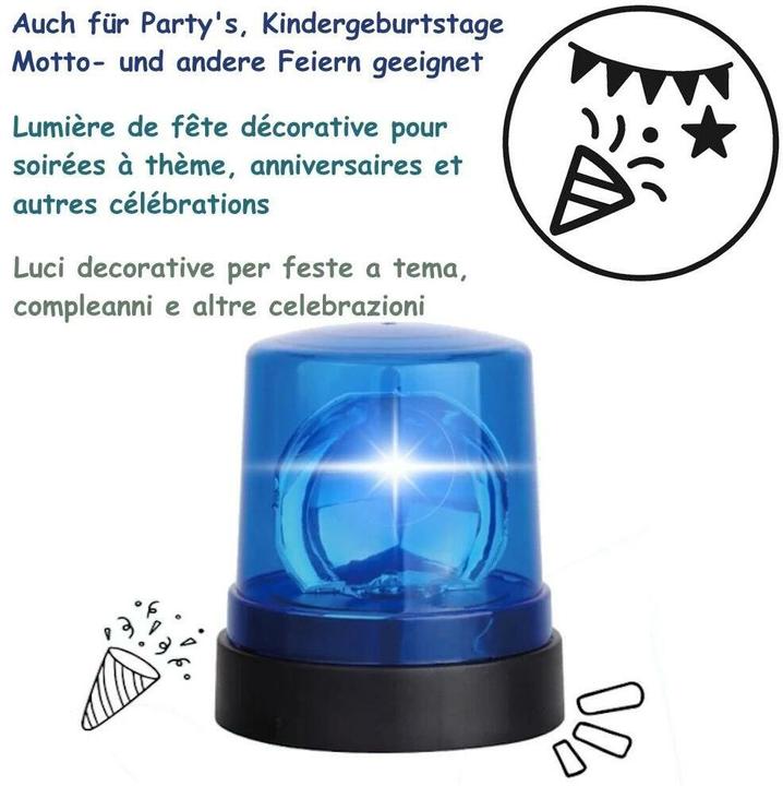 Actual product image Alldoro Alarm-/Blaulicht mit Sound & Licht sowie Lautlos-Funktion (1 pcs.)