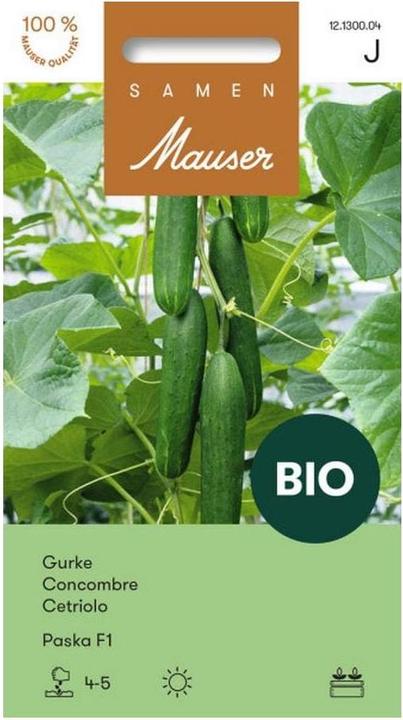Image du produit Samen Mauser Concombre bio Paska F1 (Graines de légumes)