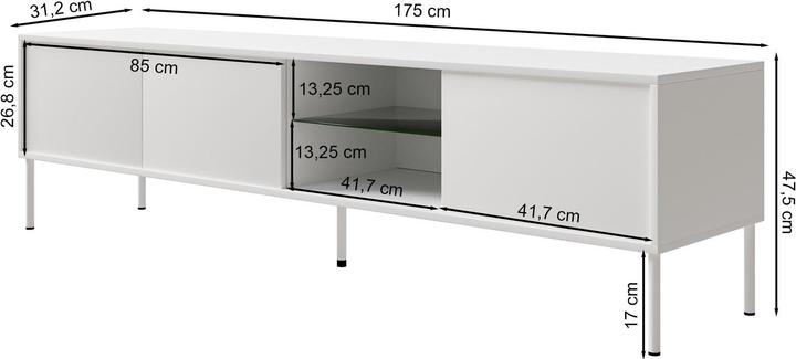 Produktbild Selsey Modity (175 x 31.20 x 47.50 cm)