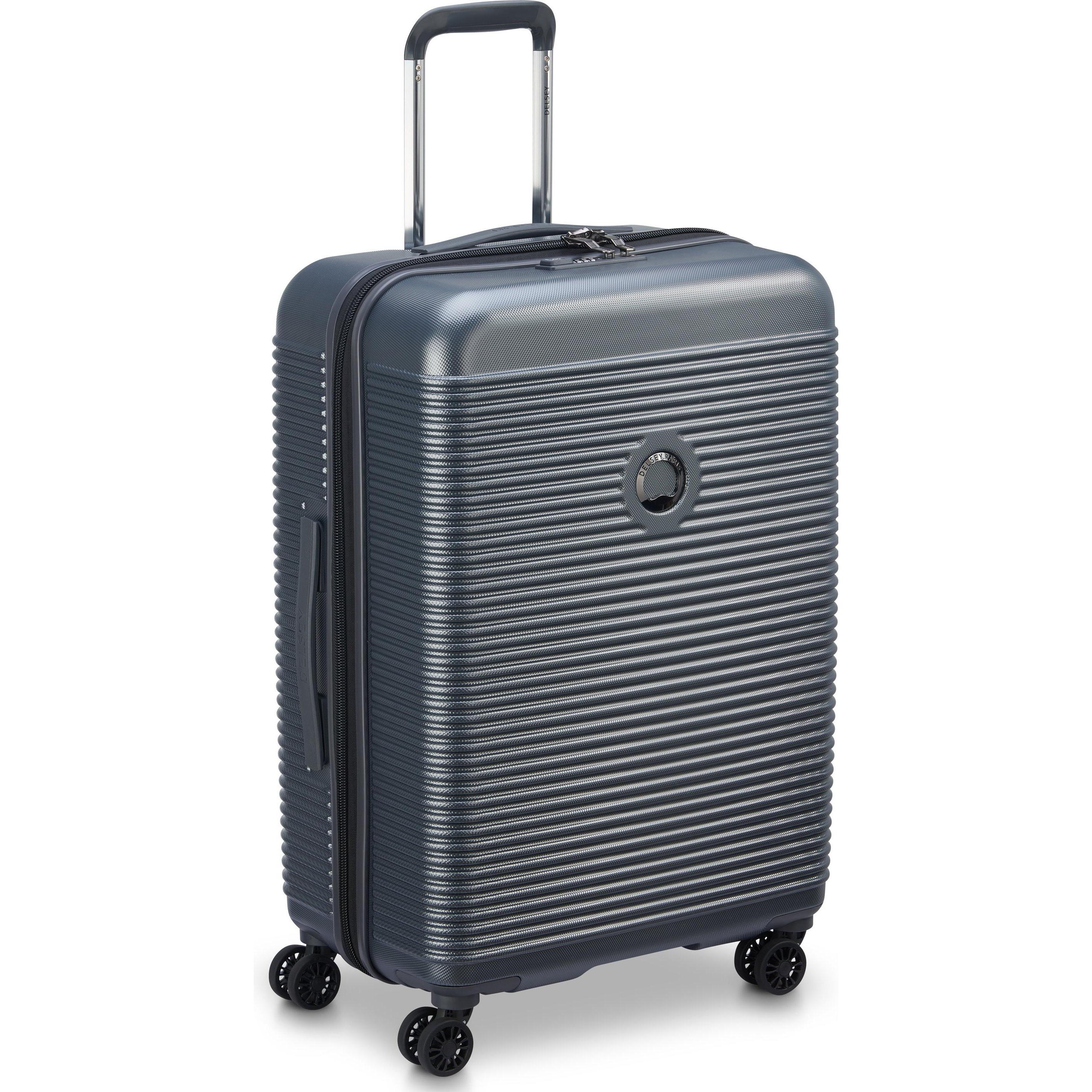 Delsey Grigio Valigia, Valigia Da Viaggio Freestyle 67 Cm - (70 L)