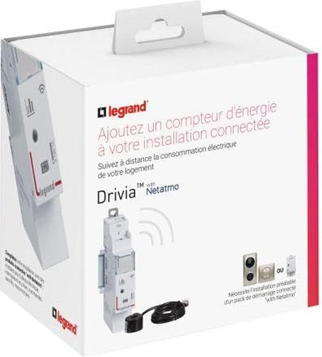 Produktbild Legrand Konnected emdx3 mit Netatmo - 110-240ACV 1 Meter Modul, geschlossen 80A 412015