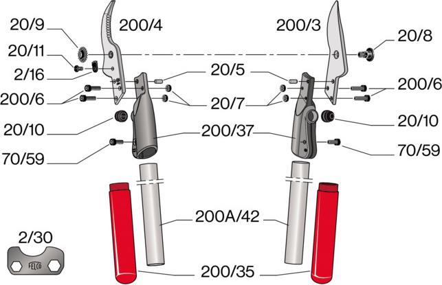 Produktbild Felco Zweihandscheren