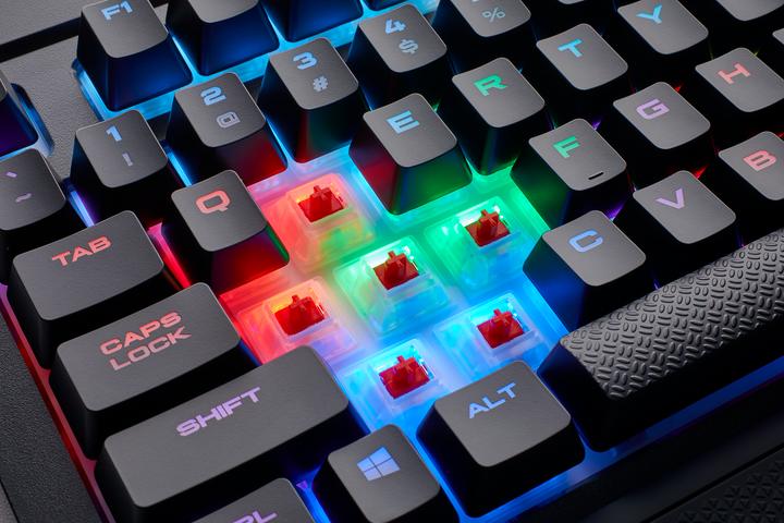 Produktbild Corsair K68 RGB (CH, Kabelgebunden)