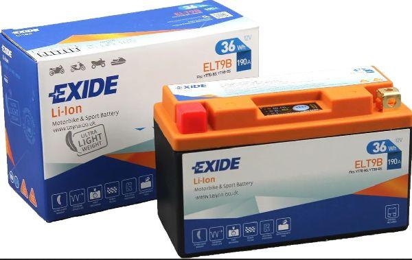 Immagine prodotto Exide ELT9B (3 Ah, 190 A, 12 V)
