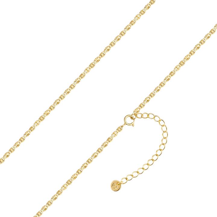 Produktbild Glanzstücke München Kette Sterling Silber gelbgold - 38454 (Sterling Silber 100%)