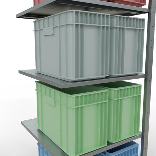 Image du produit Schulte Lagertechnik Système enfichable Élément suivant MULTIplus150 avec traverse de longueur
