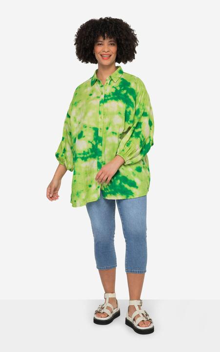 Produktbild Angel of Style Musselin-Hemdbluse, Batikmuster (52)