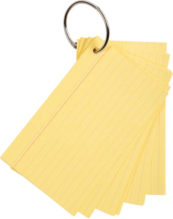 Actual product image Exacompta Flashcards (A7, 205 g/m², 50 x)