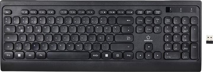 Produktbild Renkforce RF-5799534 Kabellos Tastatur Deutsch, QWERTZ Schwarz (DE, Kabellos)
