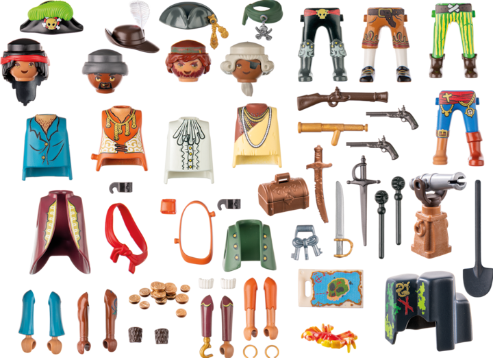 Produktbild Playmobil Meine Figuren: Piraten (71533, Playmobil Pirates)