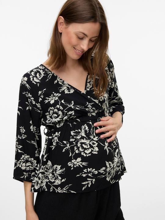 Produktbild Vero Moda Maternity Normal geschnitten V-Ausschnitt Top Bluse (S)