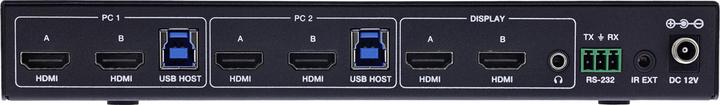 Image du produit InLine ® KVM Switch, 2-fach, HDMI, 4K60Hz, Dual Monitor