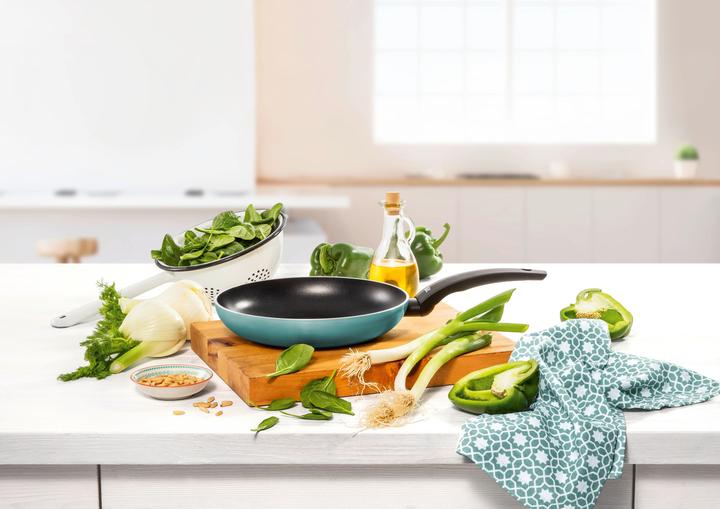 Actual product image Silit Antihaft Pfanne Bratpfanne 28cm Belluna Aluminium beschichtet grün (Frying pan, Aluminium, 28 x 8.20 cm)