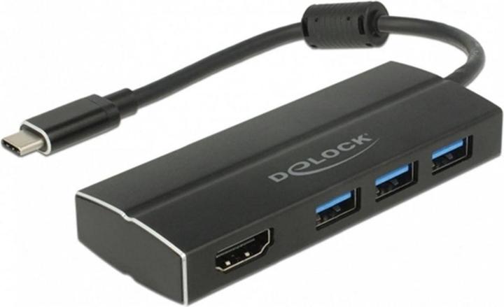 Delock USB 3.0 Adapter (USB-C, 3 ports)