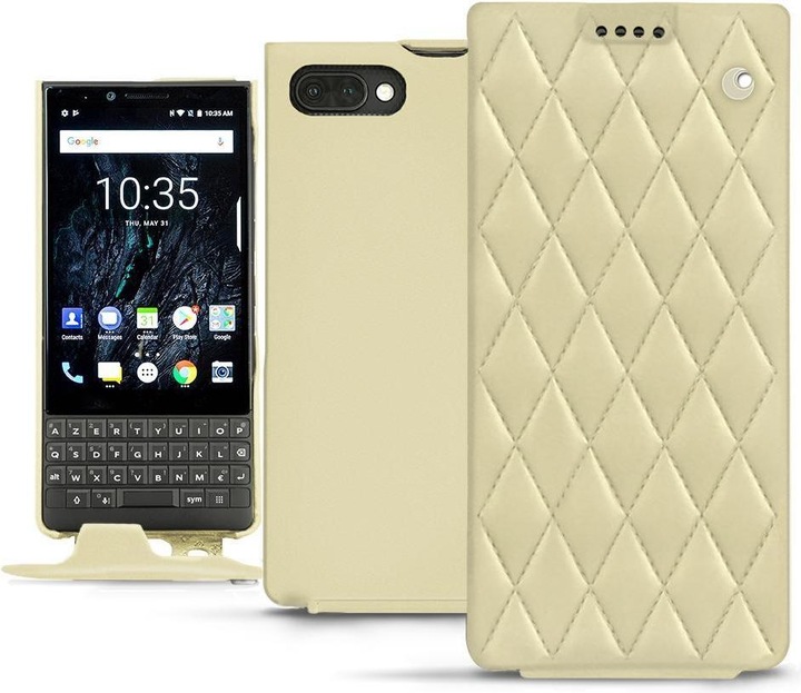 Productafbeelding Noreve Lederen omslag verticaal (Blackberry KEY2)