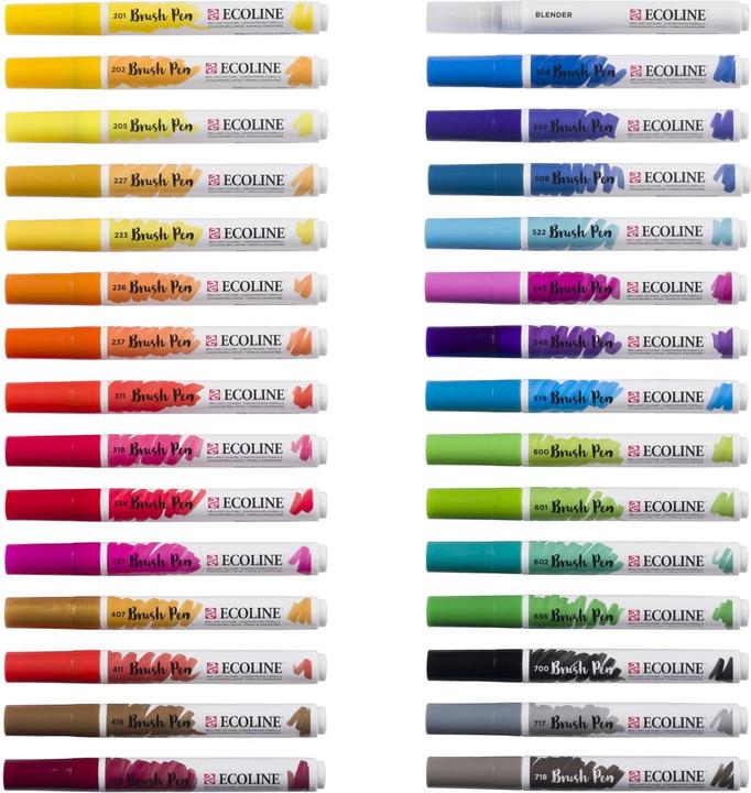 Actual product image Talens Ecoline (30 x)