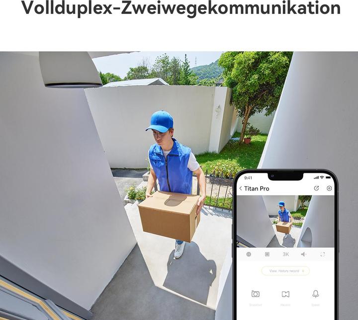 Actual product image Imou WRL CAMERA 6MP TITAN PRO/IPC-U7LP-6V0NE (3200 x 1800 Pixels)