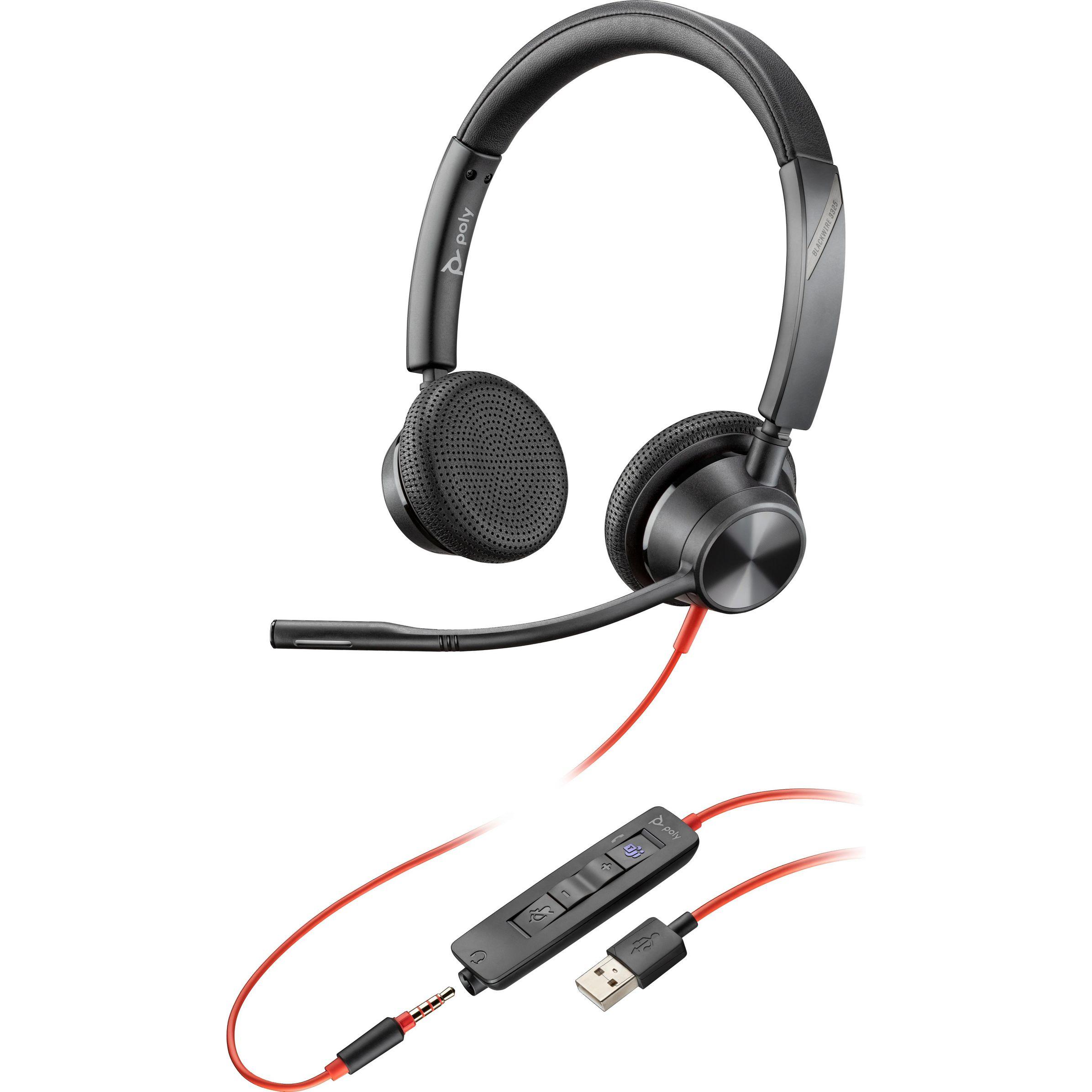 HP Blackwire 3325 Microsoft, Office Headset