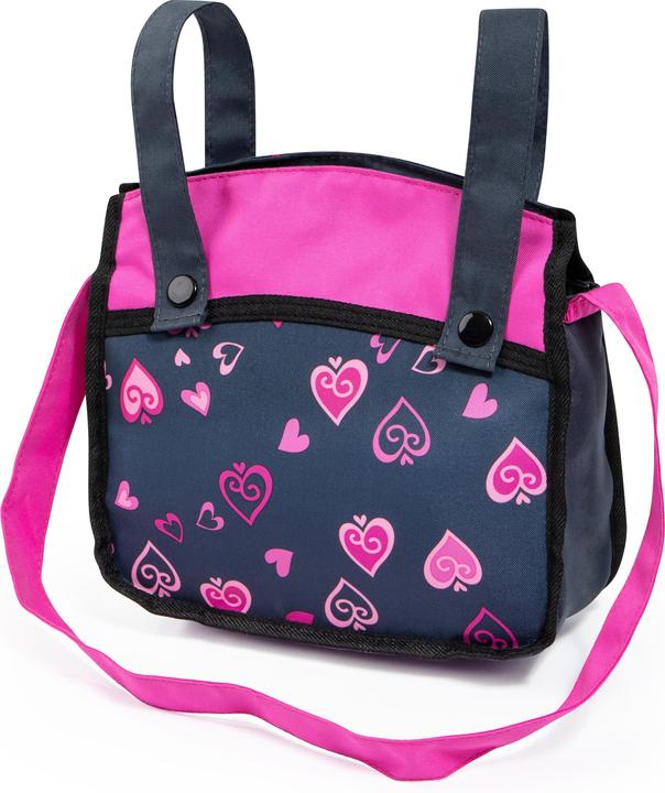 Produktbild Bayer Design 18418AA Kombi Puppenwagen Neo Vario mit Tasche, Rosa, Schwarz