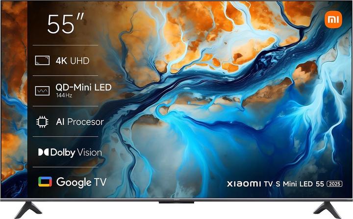 Immagine prodotto Xiaomi TV S 2025 55" ELA5666EU MINILED ULTRAHD 4K (55", LED, Mini-LED, 4K, 2025)