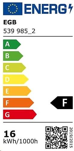 Energy Label EGB LED line lamp S14s L1000mm 17,W 1425lm 2700K (S14s, 17.50 W, 1425 lm, 1 x, F)