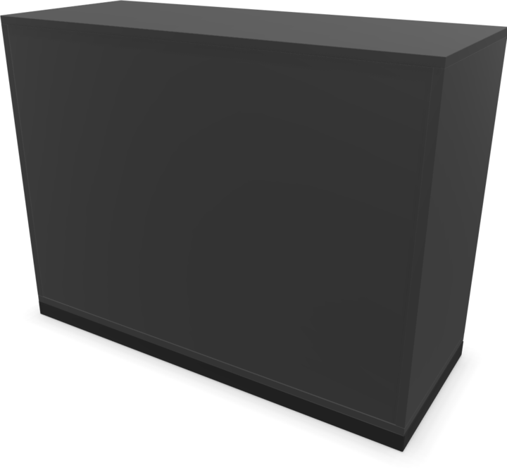 Image du produit Narbutas Choice Armoire à portes coulissantes (100 x 40 x 76 cm)