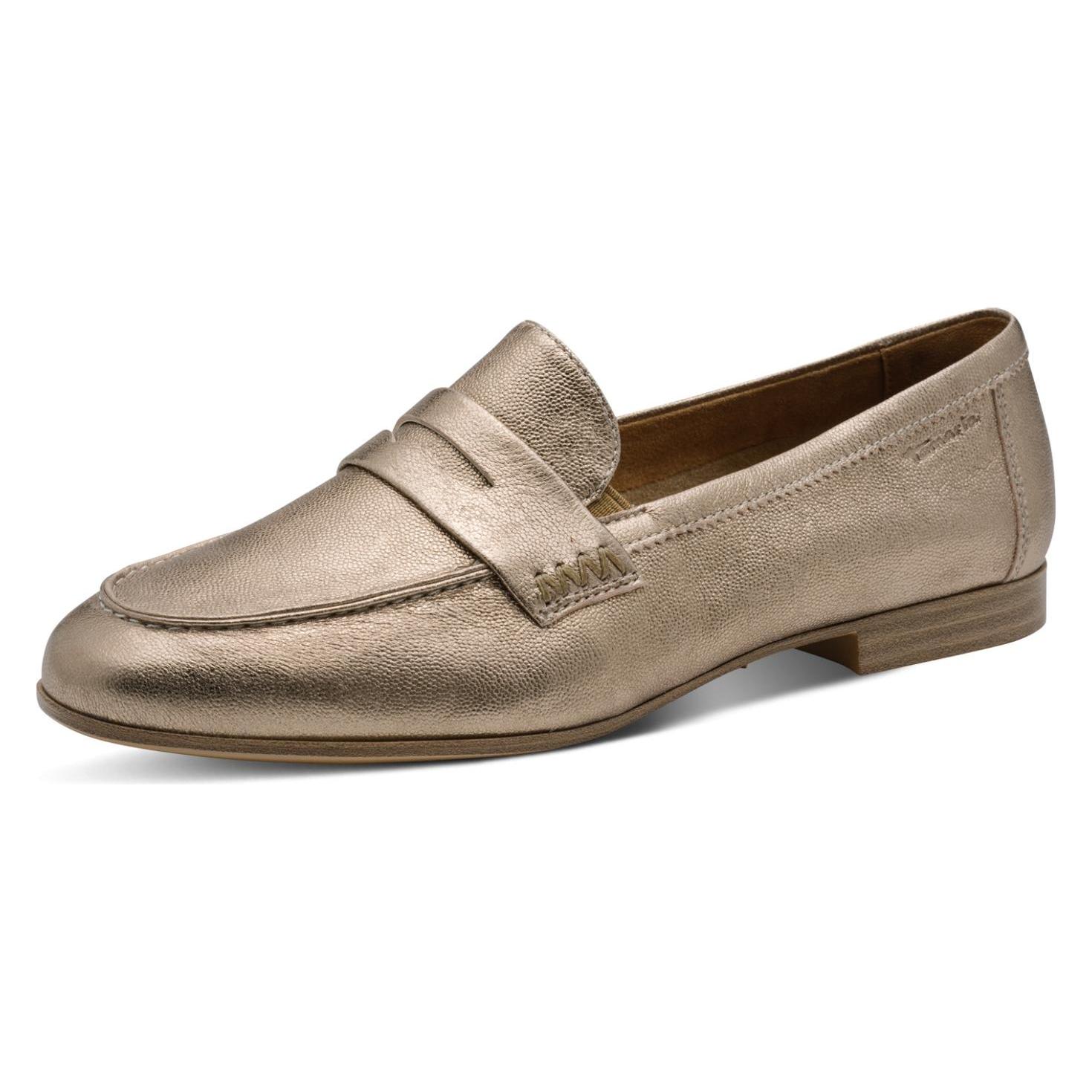 Tamaris, Damen, Halbschuhe, Mokassins Für Damen, Gold, (39)