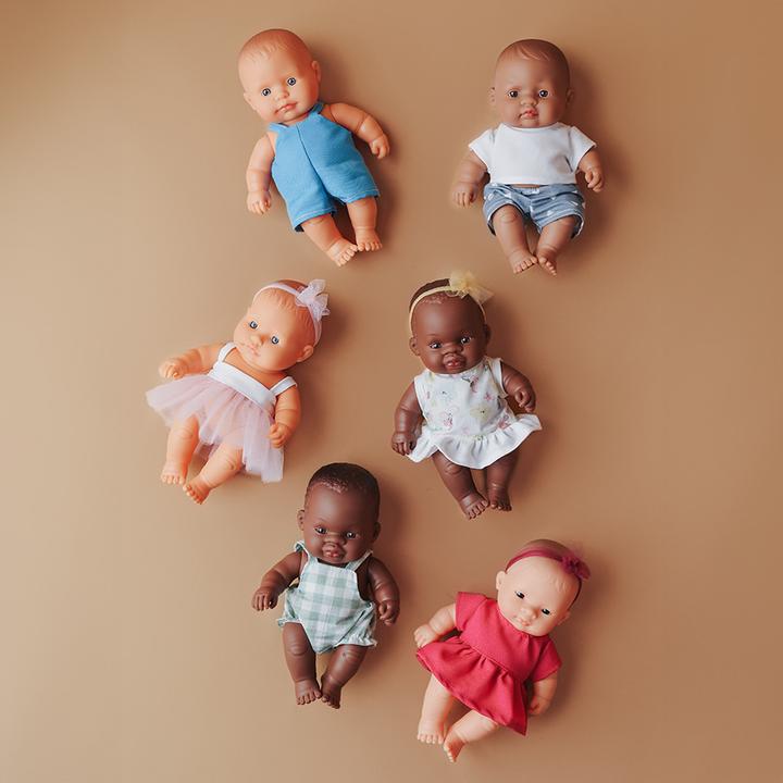 Produktbild Miniland AFRIK. PUPPE MÄDCH. 21CM MF&M