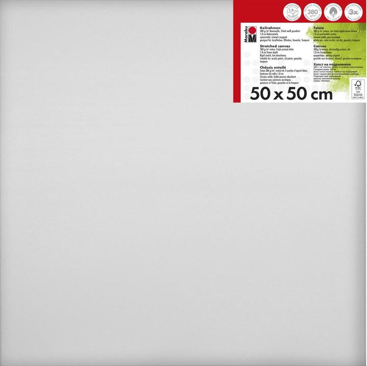 Produktbild Marabu Keilrahmen 50 x 50 cm (50 x 50 cm)