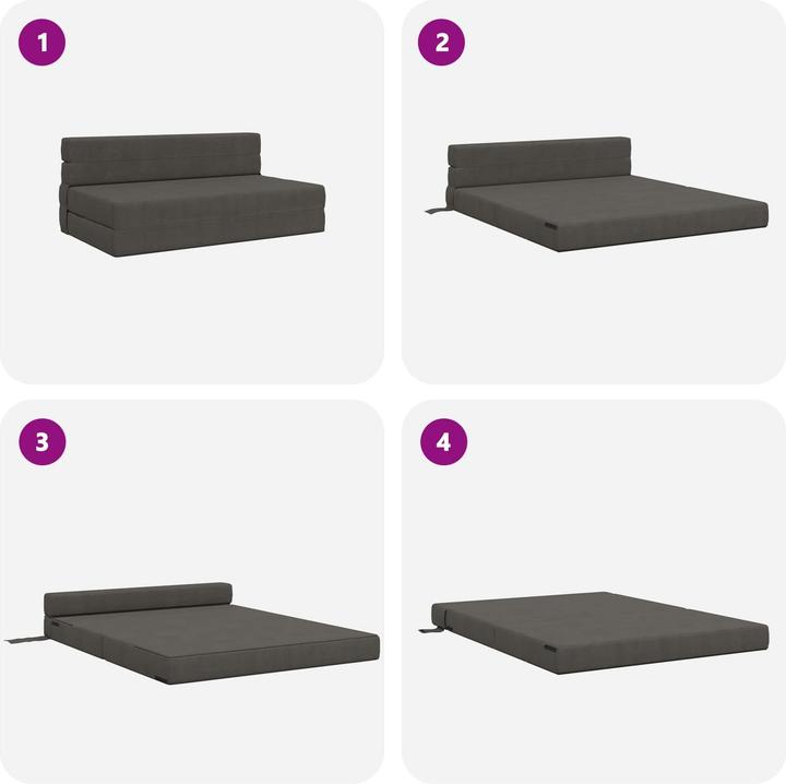 Image du produit vidaXL Klappsoufa