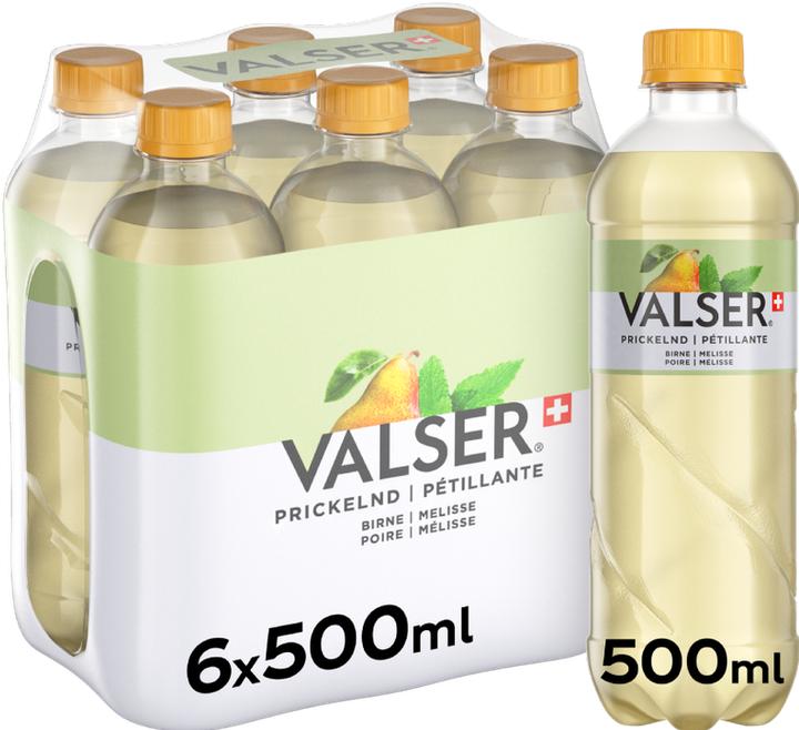 Actual product image Valser Pear & lemon balm (6 x 50 cl)
