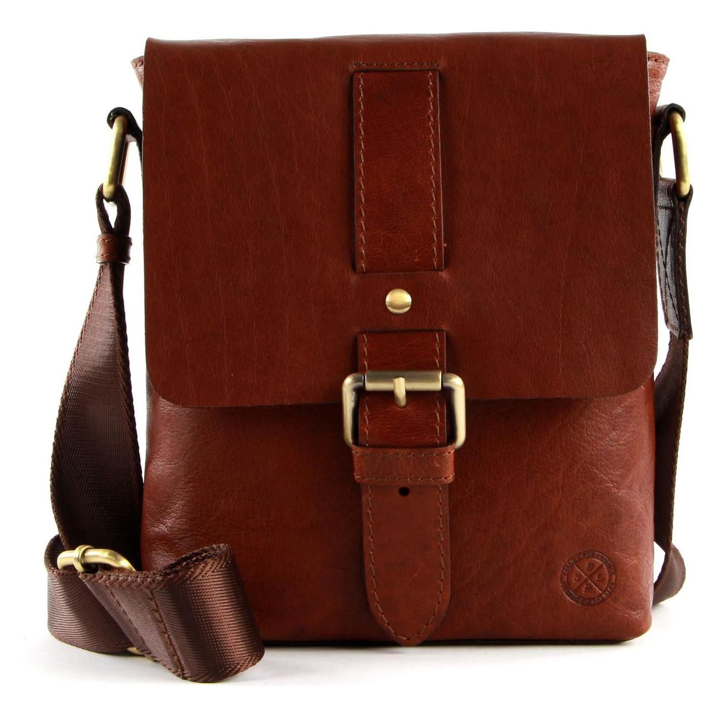 Saddler, Unisex, Handtasche, George Messenger Bag, Braun