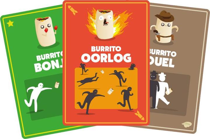 Actual product image Asmodée Throw throw burrito NL (Dutch, 2 - 6 Players)