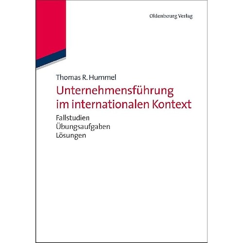 Unternehmensführung im internationalen Kontext, Fachbücher