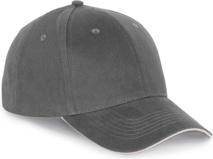 Actual product image K-up Contrasting sandwich cap - 6 panels (One size)