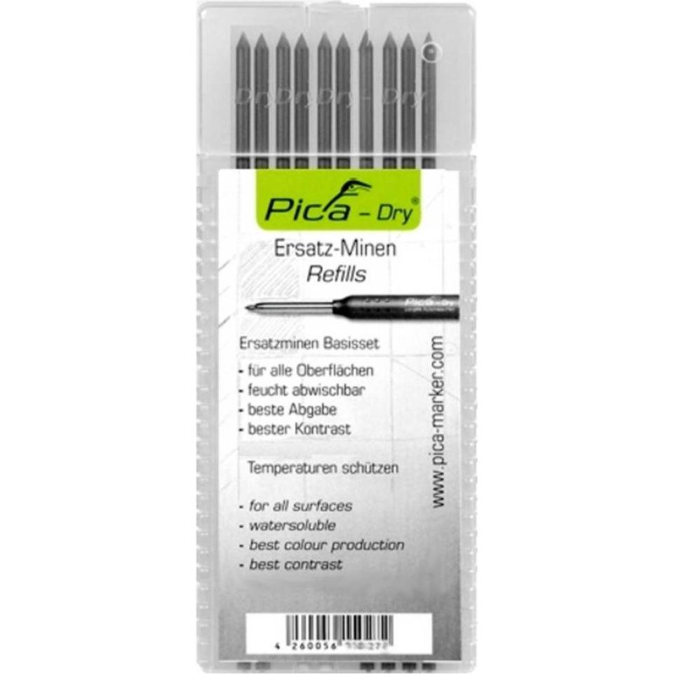 Alarm, Mine per matite, Werkzeuge 56036648 Tieflochmarker-Ersatzminen Graphit 10 St. (10 pz.)