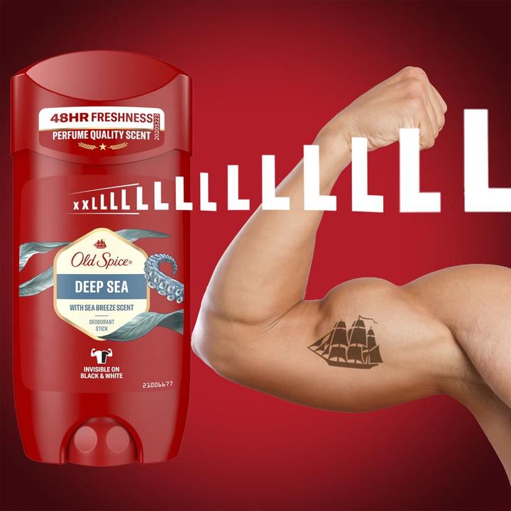 Actual product image Old Spice Deep Sea Deodorant Stick For Men 85ml (Stick)