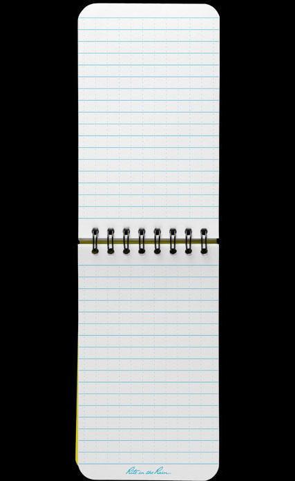 Image du produit Rite in the Rain Carnet de notes tout temps Standard 135 (7.6 x 12.7 cm, Quadrillé, Couverture rigide)