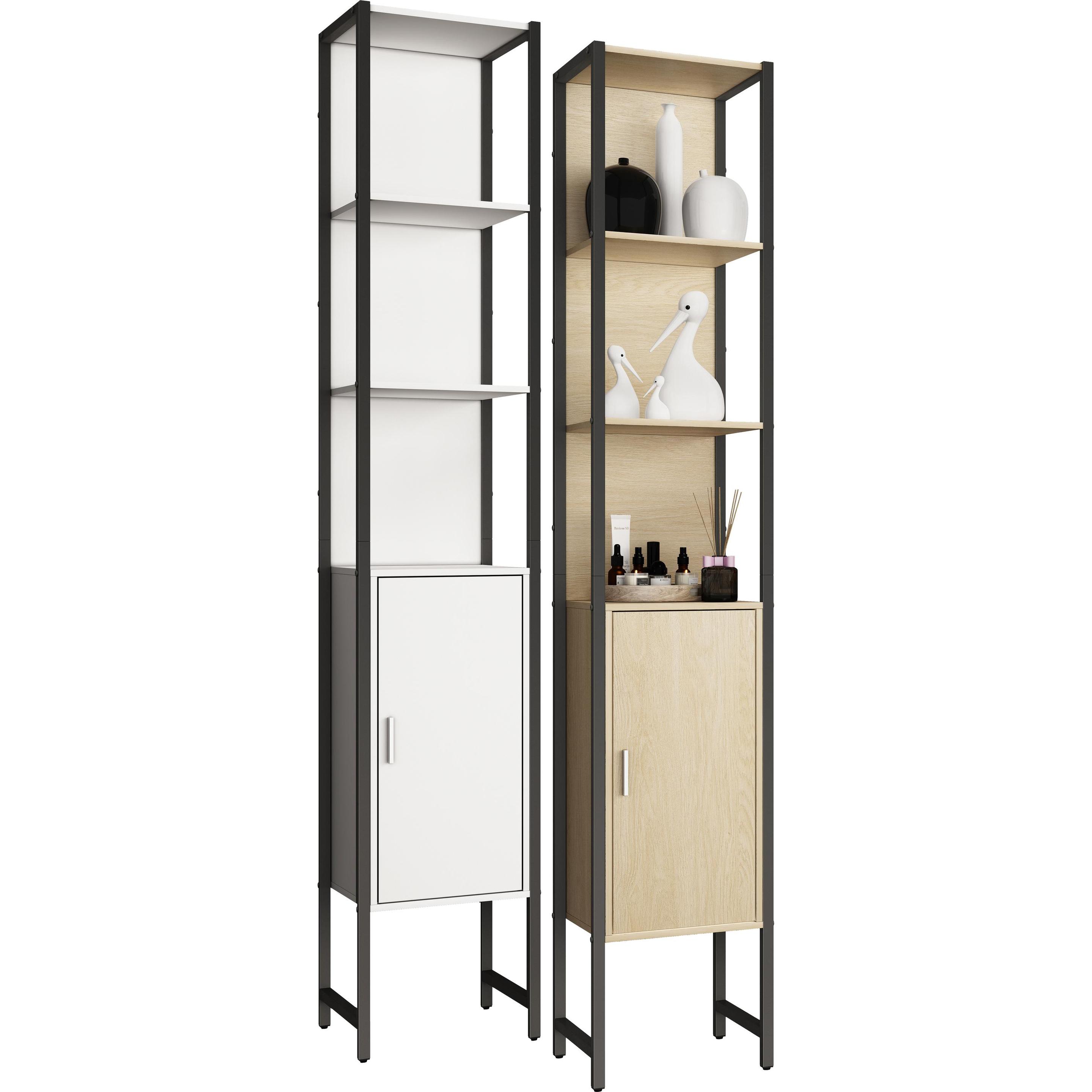 Thumbnail - VCM, Badezimmerschrank, Edino (33 x 30 x 185 cm)