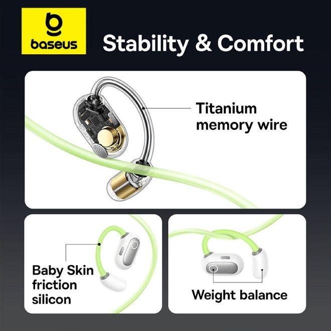 Actual product image Baseus Eli Sport 1 (No noise cancellation, 7.50 h, Wireless)