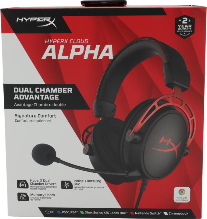 Image du produit HyperX Cloud Alpha Wired (Filaire)