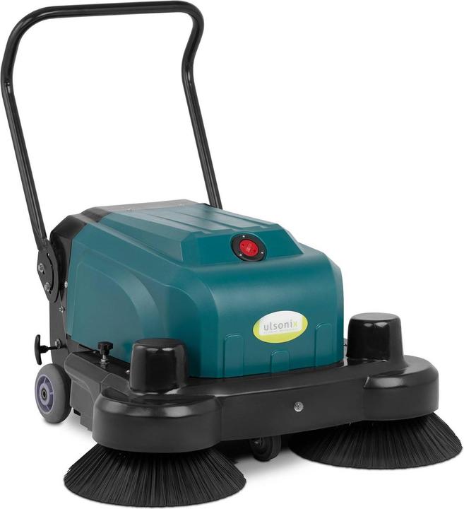 Produktbild Ulsonix Akku-Saug-Kehrmaschine Kehrsaugmaschine 4800 m²/h Bürstenbreite 52 cm