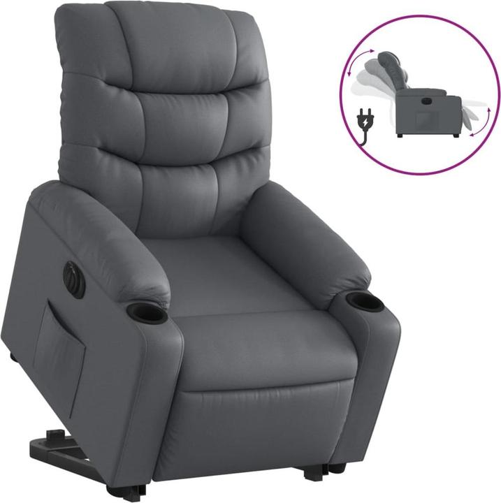 Image du produit vidaXL Relaxsessel mit Aufstehhilfe