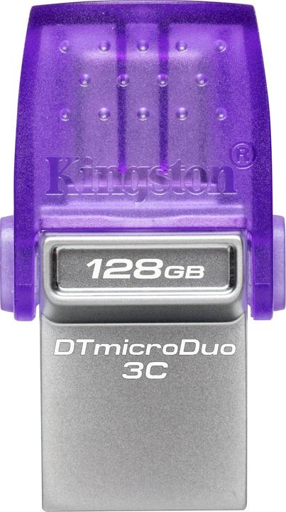 Actual product image Kingston DataTraveler microDuo 3C (128 GB, USB-C, USB 3.2)